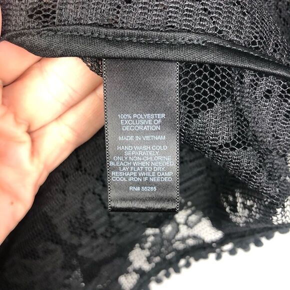 EXPRESS | Lace Kimono Black Short Sleeve New Small - Picture 6 of 8